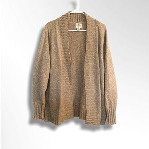 Oversized Tan Cardigan!